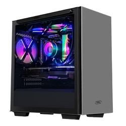 DEEPCOOL 九州风神 魔方110电脑机箱  M-ATX游戏机箱（磁吸侧板/内置显卡支架/兼容30系显卡/240冷排）