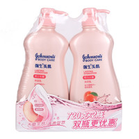 Johnson's body care 强生美肌 恒日水嫩沐浴乳 蜜桃香氛 720g*2瓶 *2套