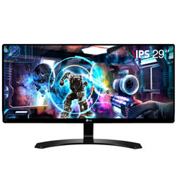 LG 29UM68-P 29英寸 IPS显示器（2560×1080、FreeSync）