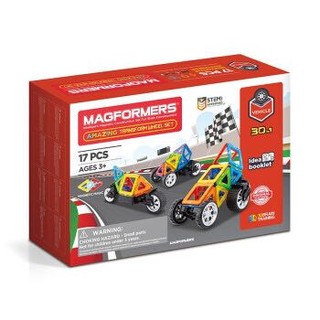 MAGFORMERS 麦格弗 汽车系列磁力片 707019 变换车轮套组