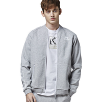 Kappa 卡帕 男士运动夹克 K0815WK08D-105 中灰 XL