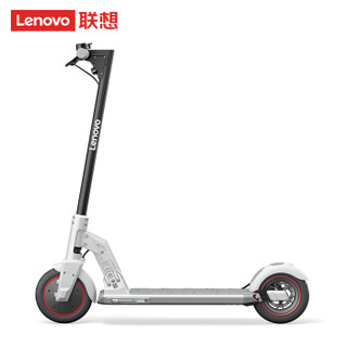 联想 Lenovo M2电动滑板车男女成人便携可折叠平衡车白色