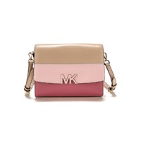 MICHAEL KORS 迈克·科尔斯 MONTGOMERY系列女士撞色包盖式斜挎单肩包35T9GO8M3T565