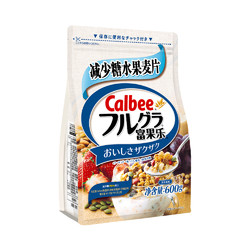 Calbee 卡乐比 减糖水果即食谷物麦片 600g