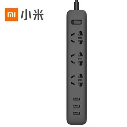 MI 小米 新国标2AC+3USB插排 1.8m （2A快充）