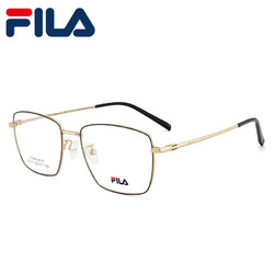 FILA 斐乐 7140纯钛眼镜框架+赠 1.56凯米防蓝光镜片1副