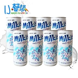 乐天 妙之吻 牛奶碳酸饮料 250ml*8瓶