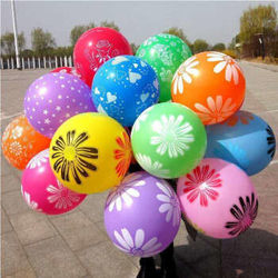虔生缘（CHANSUNRUN）气球批发儿童多款可爱圆形彩色卡通微商地推扫街小礼物100个 100只气球+气筒