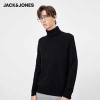 JackJones 杰克琼斯  219425517 男士百搭100%羊毛针织衫