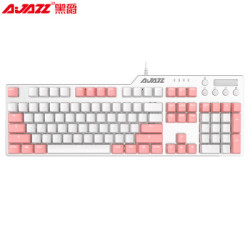 AJAZZ 黑爵 AK35i 机械键盘(黑爵轴、PBT、背光)