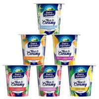 Dairy Farmers 澳田低温奶 澳洲进口低温酸奶 风味发酵乳酸奶 乳品冷饮 生鲜酸奶 网红六杯