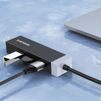 数码配件节：shengwei 胜为 USB3.0分线器（USB3.0*3、千兆网口）