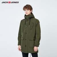 JackJones 杰克琼斯 219309502B 男士派克加绒大衣