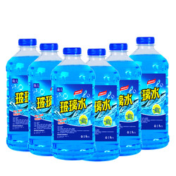 驹儿 汽车玻璃水 -30℃ 1.6L*6瓶 *2件