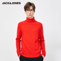 JackJones 杰克琼斯 219425517C 百搭100%羊毛高领毛衣