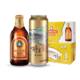 限地区：青岛啤酒 金质小瓶棕金 296ml*24瓶+青岛山水啤酒 500ml*12罐