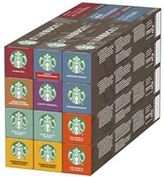 Starbucks 星巴克 Nespresso 咖啡胶囊，8种口味（共120粒胶囊）