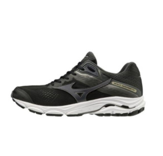 Mizuno 美津浓 Wave Inspire 15 中性跑鞋  J1GC194451  黑灰色 39