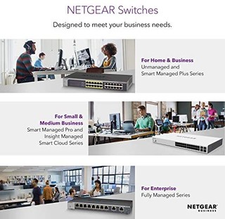 NETGEAR 美国网件 网件 10端口千兆/ 10G以太网非管理型交换机（GS110MX）