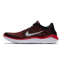 NIKE 耐克 Free RN Flyknit 2018 男士跑鞋 942838-602 酒红 40.5