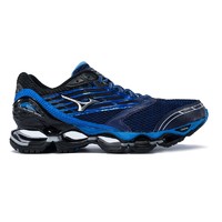 Mizuno 美津浓 Wave Prophecy 5男士跑鞋 J1GC160003 藏青/银/黑 43