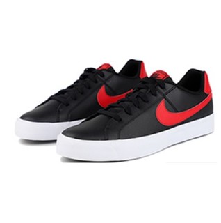 NIKE 耐克 Court Royale 男士运动板鞋 BQ4222-004 黑红/硫化底 44.5