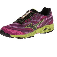 Mizuno 美津浓 Wave Kazan 女士越野跑鞋 紫色 /黑色 36.5