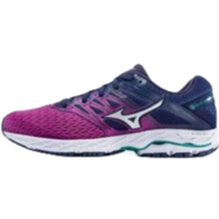 Mizuno 美津浓 Wave Shadow 2 女士运动鞋 J1GD183003 亮紫/蓝 37