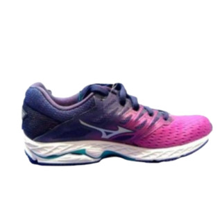 Mizuno 美津浓 Wave Shadow 2 女士运动鞋 J1GD183003 亮紫/蓝 37