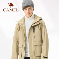 历史低价、值友专享：CAMEL 骆驼 HT0W270118 男士夹克棉服