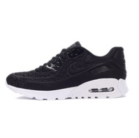 NIKE 耐克 Air Max 90 Ultra Plush 女士休闲运动鞋 844886-001 黑色 36