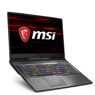 MSI 微星 强袭 GE65 15.6英寸 游戏本 黑色(酷睿i7-9750H、RTX 2060 6G、16GB、512GB SSD+1TB HDD、1080P、IPS、240Hz）