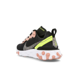 NIKE 耐克 React Element 55 女士运动板鞋 CD6964-002 黑绿粉 35.5