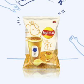 Lay's 乐事 薯片组合装 65g*8袋（烤布蕾奶茶味+咖啡冻乌龙奶茶味）