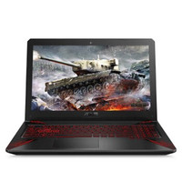 ASUS 华硕 飞行堡垒系列 飞行堡垒5 15.6英寸 笔记本电脑 酷睿i7-8750H 8GB 128GB SSD 1TB HDD GTX 1050Ti 4G 火陨红黑