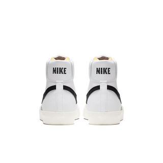 NIKE 耐克 Blazer 男士休闲运动鞋 BQ6806-100 白/黑 38.5