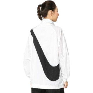 NIKE 耐克 Sportswear Swoosh 女士运动夹克 BV3686-010 白色 M