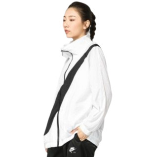 NIKE 耐克 Sportswear Swoosh 女士运动夹克 BV3686-010 白色 M