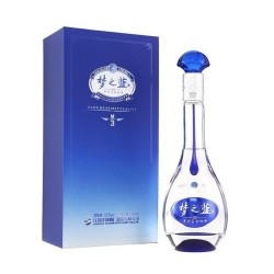 2件9折!洋河蓝色经典 52度梦之蓝M3 500ml *7件