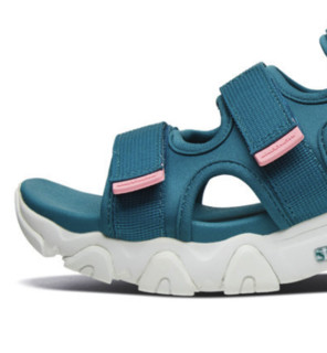 SKECHERS 斯凯奇 D'lites 2.0 女士户外凉鞋 88888342/TEAL 蓝绿色 35