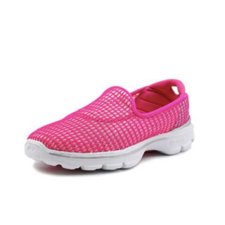 SKECHERS 斯凯奇 Go Walk 3 女士休闲运动鞋 13980 亮粉 38.5