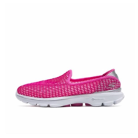 SKECHERS 斯凯奇 Go Walk 3 女士休闲运动鞋 13980 亮粉 38.5