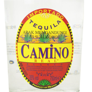 CAMINO 懒虫 百加得京东自营 CAMINO 懒虫 银龙舌兰酒 750ml