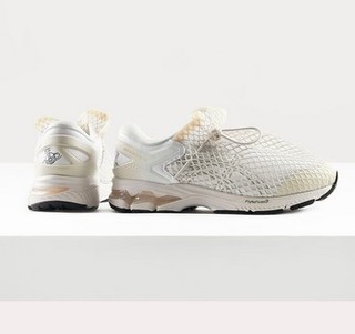 ASICS 亚瑟士 X Vivienne Westwood Gel-Kayano 26 中性跑步鞋 桦木色/白色