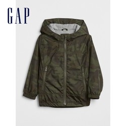 Gap 盖璞 214909-1 男幼童迷彩连帽外套