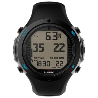 颂拓(SUUNTO)潜水表松拓suunto D6I NOVO BLACK水肺潜水自由潜水表黑色SS021956000