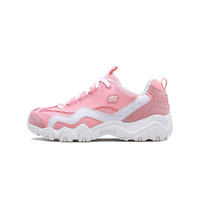 SKECHERS 斯凯奇 D'lites 2.0 女士休闲运动鞋 88888000/PNK 粉红色 38.5