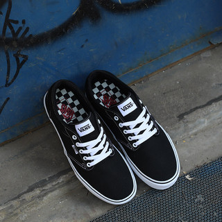 VANS 范斯 Atwood 男士休闲运动鞋 VN00015GID0 黑色/白色 41