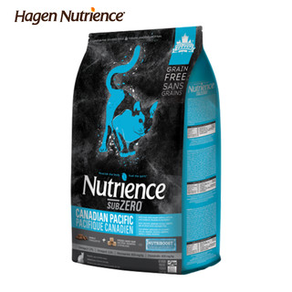 Nutrience哈根纽翠斯黑钻太平洋鲜味配方混合冻干猫粮进口11磅5kg