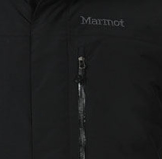 Marmot 土拨鼠 男士冲锋外套 L41290 黑色 S